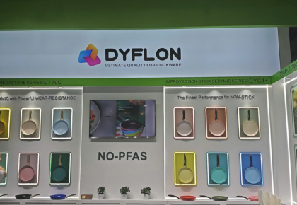 Gian hàng triển lãm của Dyflon ở hội chợ triển lãm Trung Quốc