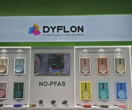 Gian hàng triển lãm của Dyflon ở hội chợ triển lãm Trung Quốc